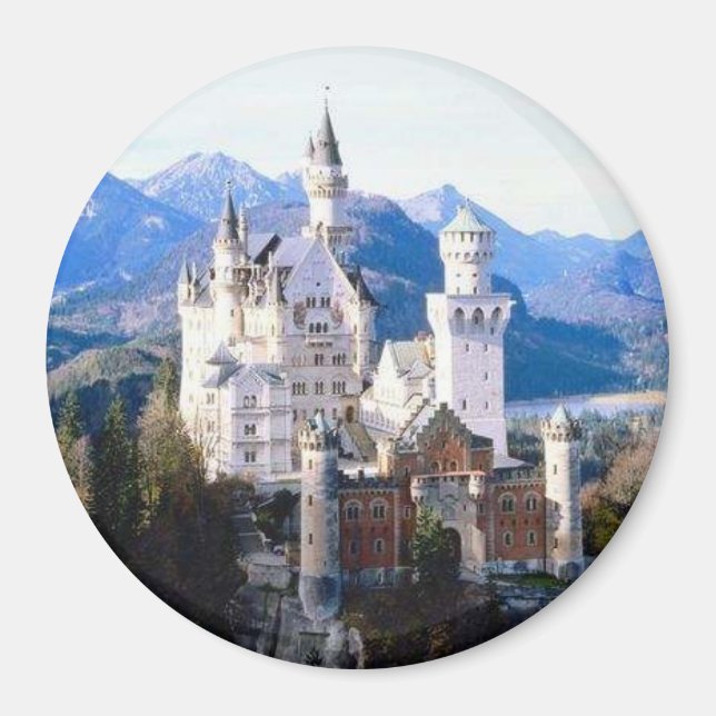 Neuschwanstein Castle Germany Magnet (Front)