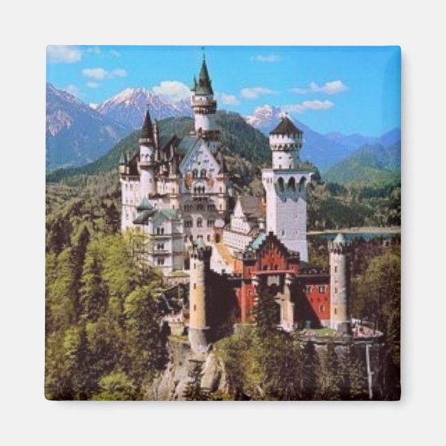 neuschwanstein castle - germany magnet (Front)