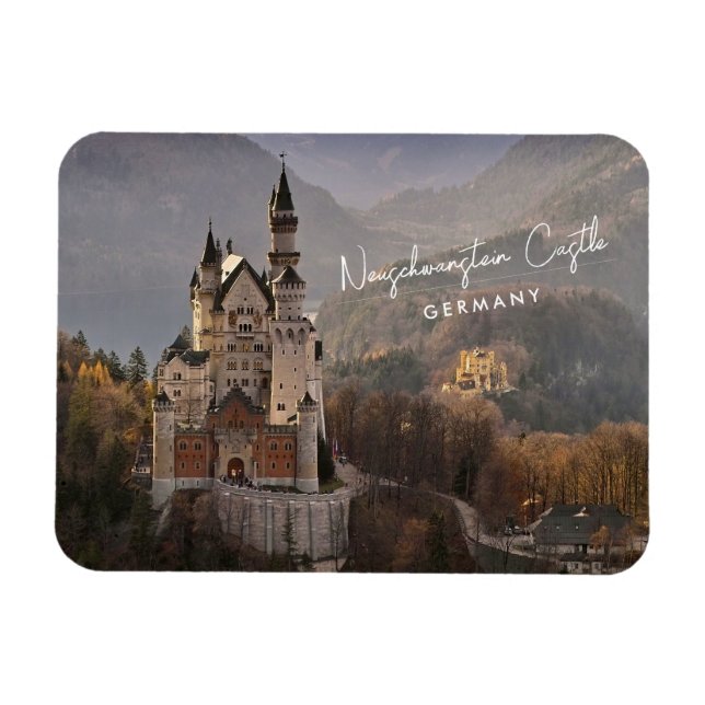 Neuschwanstein Castle Germany Magnet (Horizontal)