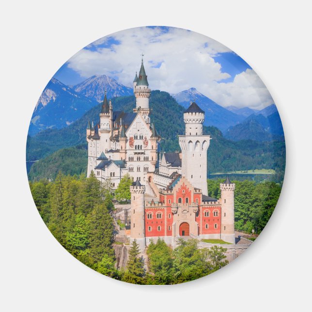 Neuschwanstein Castle Germany Magnet (Front)
