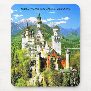NEUSCHWANSTEIN CASTLE, GERMANY MOUSE PAD