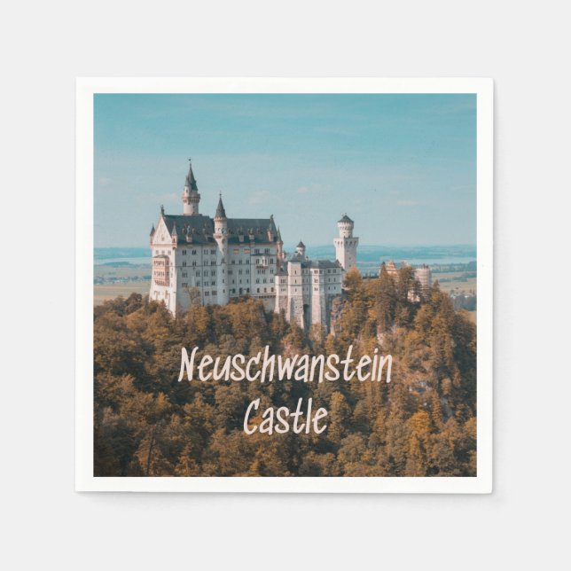 Neuschwanstein Castle Germany Napkin (Front)