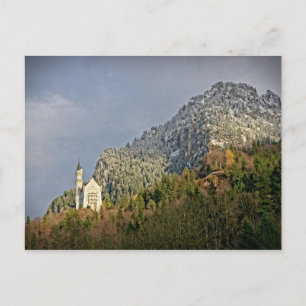 Neuschwanstein Castle - Germany - Postcard