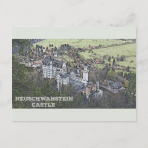 Neuschwanstein Castle - Germany Postcard
