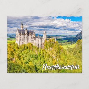 Neuschwanstein Castle, Germany Postcard
