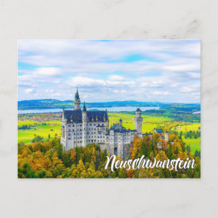 Neuschwanstein Castle, Germany Postcard