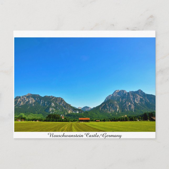 Neuschwanstein Castle,Germany Postcard (Front)