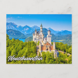 Neuschwanstein Castle, Germany Postcard