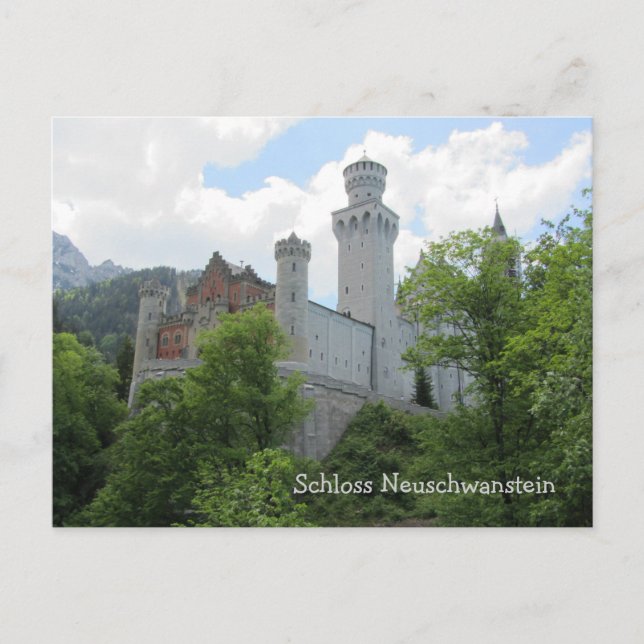 Neuschwanstein Castle - Germany Postcard (Front)