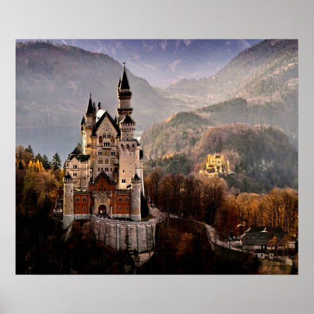 Neuschwanstein Castle Germany Poster (Front)