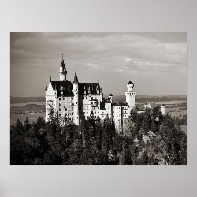 NEUSCHWANSTEIN Castle Germany Poster (Front)
