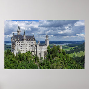 Neuschwanstein Castle Germany Poster