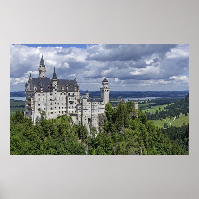 Neuschwanstein Castle Germany Poster (Front)