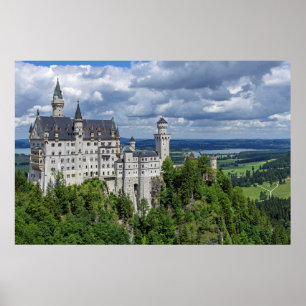 Neuschwanstein Castle Germany Poster