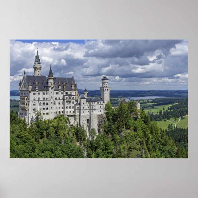 Neuschwanstein Castle Germany Poster (Front)