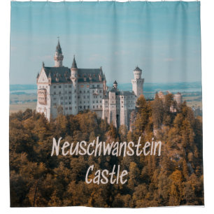 Neuschwanstein Castle Germany Shower Curtain