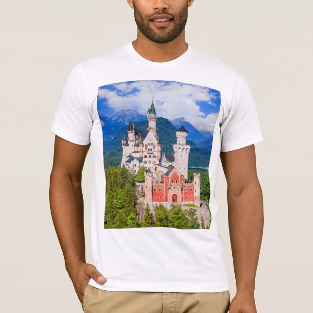 Neuschwanstein Castle, Germany  T-Shirt (Front)