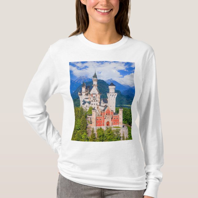 Neuschwanstein Castle Germany  T-Shirt (Front)