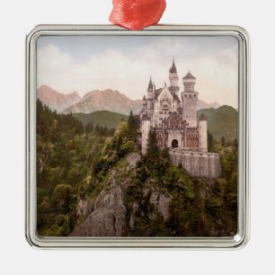 NEUSCHWANSTEIN CASTLE METAL TREE DECORATION