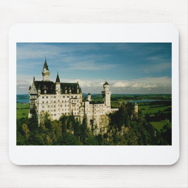 Neuschwanstein Castle Mouse Pad (Front)