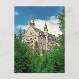 Neuschwanstein castle postcard