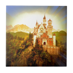 Neuschwanstein Castle Tile
