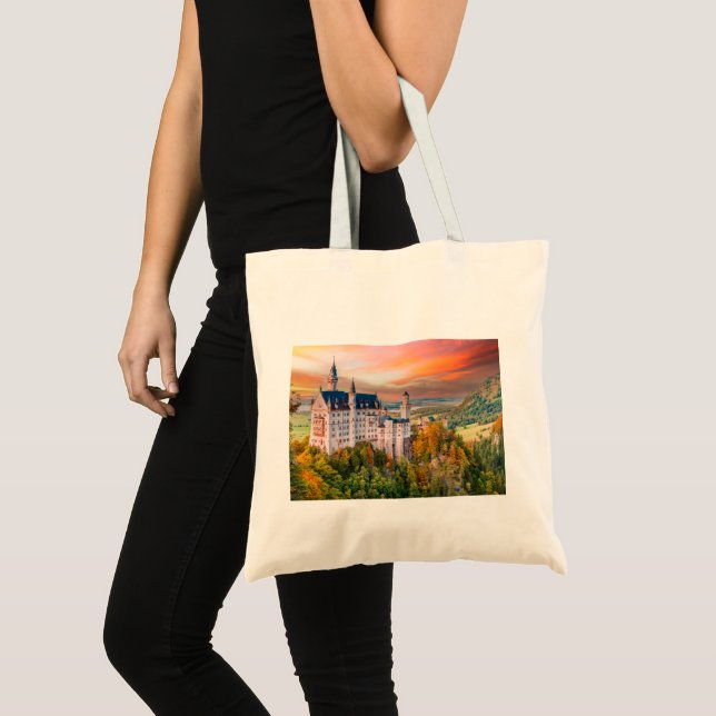 Neuschwanstein castle tote bag (Front (Product))
