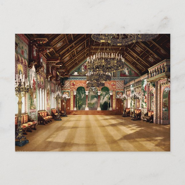 Neuschwanstein Castle Upper Bavaria Germany Postcard (Front)