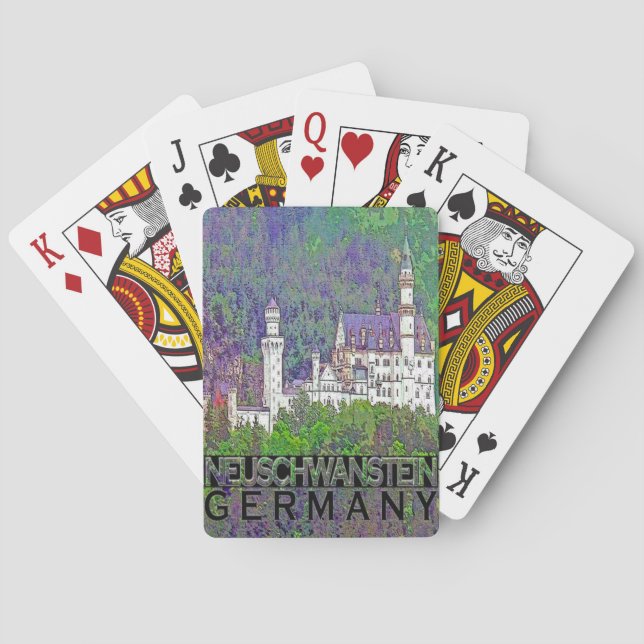 Neuschwanstein Playing Cards (Back)