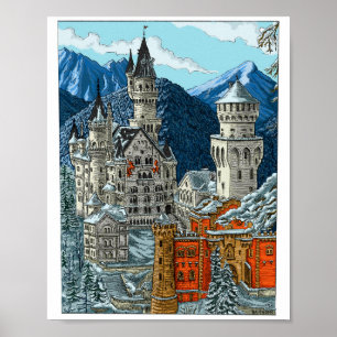 Neuschwanstein Poster
