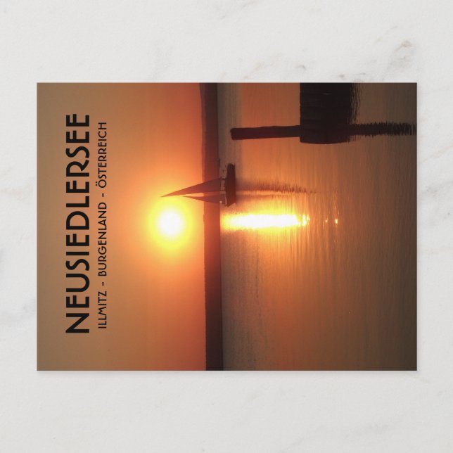 Neusiedlersee 001 postcard (Front)