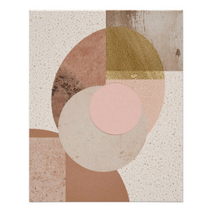 Neutral Abstract Wall Art Printable