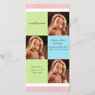 Neutral Baby Photocard Announcement