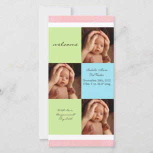 Neutral Baby Photocard Announcement