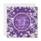 Neutral Baby Shower Elegant Winter Sparkle Purple