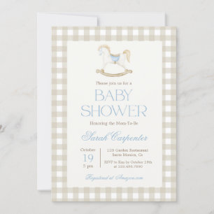 Neutral Baby Shower invitation