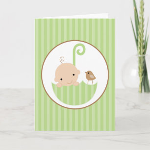 Neutral Baby Shower Thank You Card
