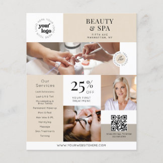 Neutral Beauty Business Services Promotional Flyer