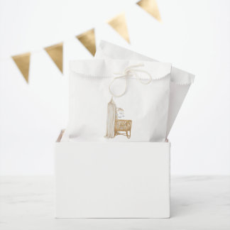 Neutral Boho Baby Brunch  Favour Bags