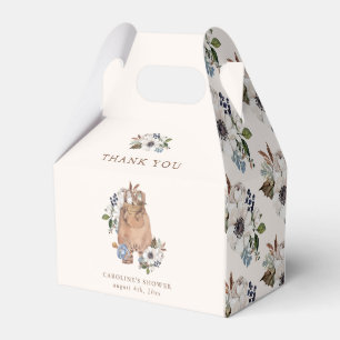 Neutral Boho Nursery Baby Shower Thank You Favour Box