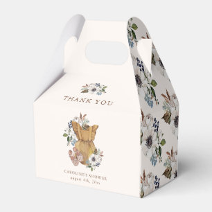 Neutral Boho Nursery Baby Shower Thank You Favour Box