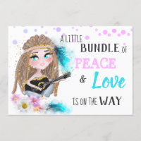 *~* Neutral Boho  Peace & Love Hippie  Baby Shower