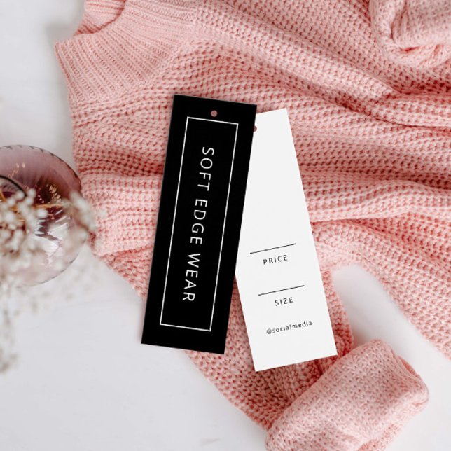 Neutral Business Clothing Logo Label Hang Tag (Creator Uploaded)