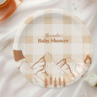 Neutral Camping Baby Shower
