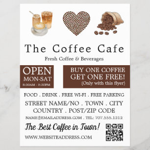 Neutral Coffee Shop Flyer 