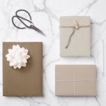 Neutral Colour Palette Wrapping Paper Set<br><div class="desc">Our beautifully printed wrapping paper comes in a set of three conveniently pre-cut sheets. Ideal for gift wrapping, party favours, or making your next creative DIY crafting project really stand out! These flat wraps are better than traditional rolls of wrapping paper because they don't roll back on themselves, and the...</div>