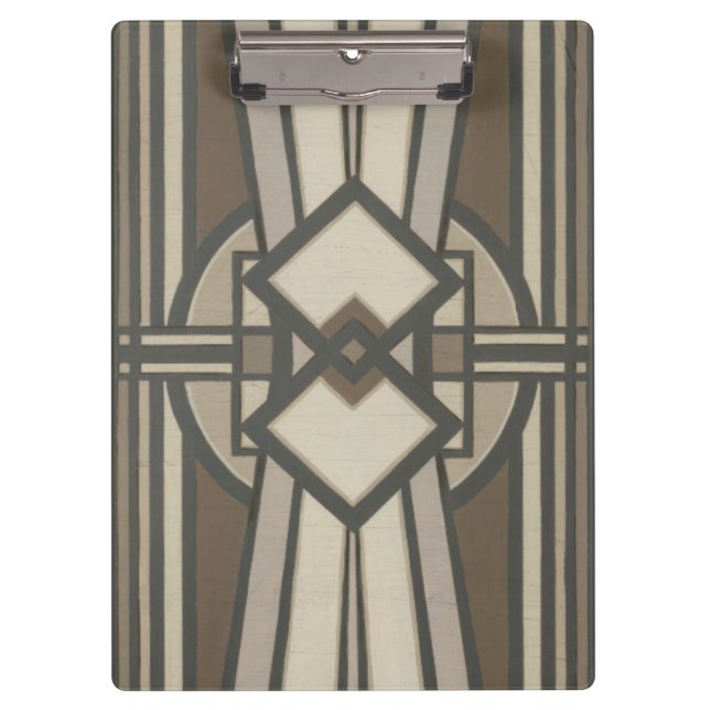Neutral Deco Panel I Clipboard (Front)