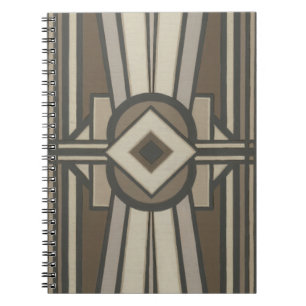 Neutral Deco Panel II Notebook