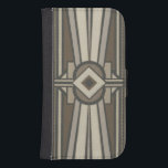 Neutral Deco Panel II Samsung S4 Wallet Case<br><div class="desc">Patterns</div>