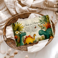Neutral Dinosaur Baby Shower Books for Baby